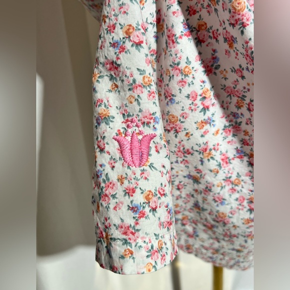 J. MARIE Rosalee Floral Embroidered Mini Dress | M - Picture 8 of 11